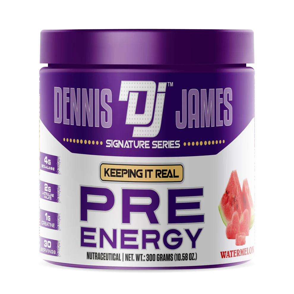 High-Energy Pre-Workout – Premium Watermelon Taste with 200mg Caffeine for Laser Focus. 30 Servings per Tub