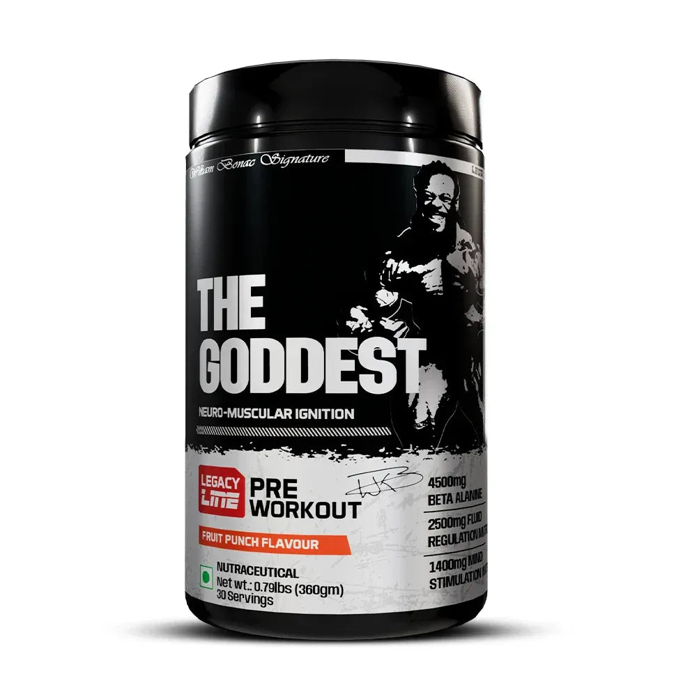 William Bonac Legacy Line- The Goddest-High Stim Preworkout 360gm- 30 Servings