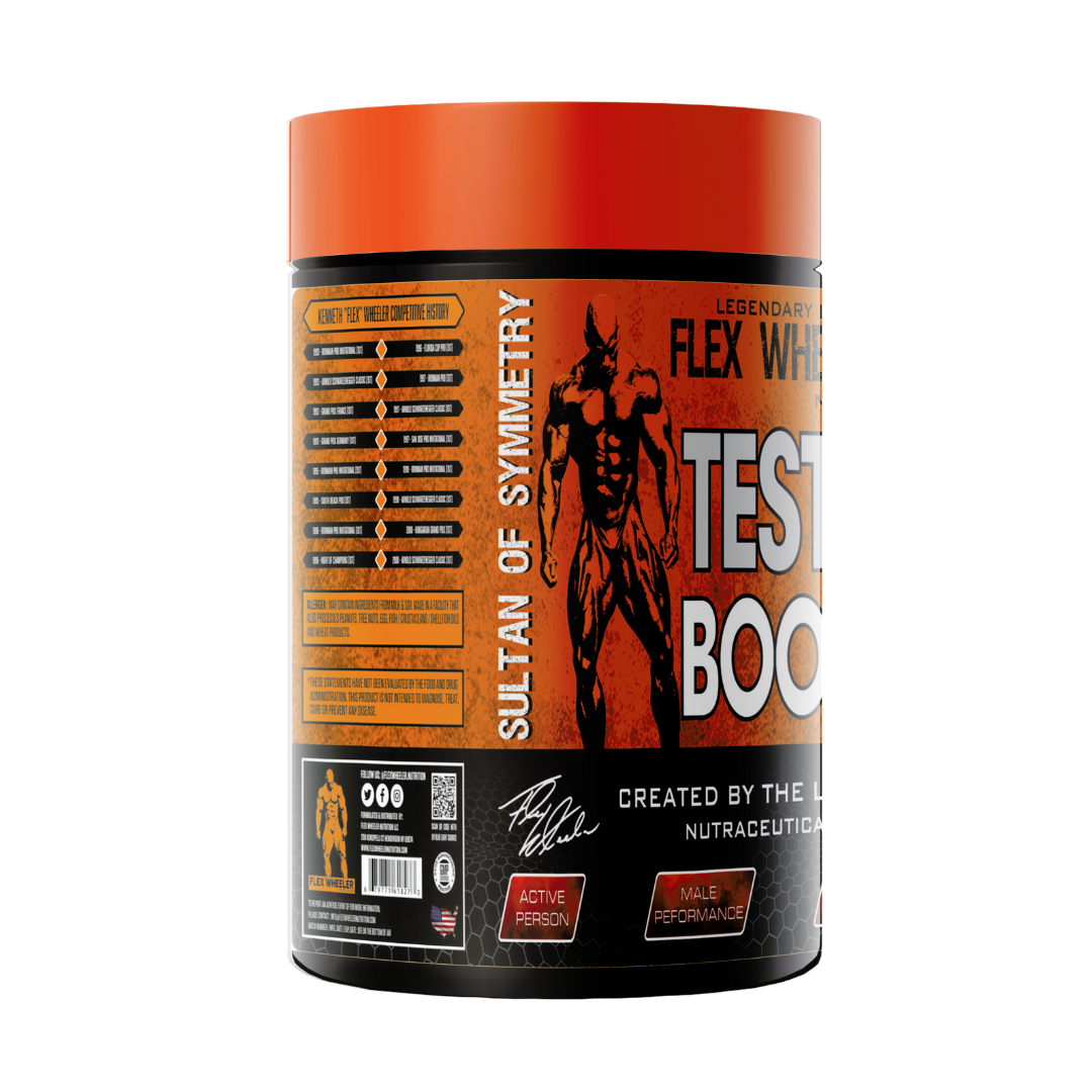 Bodybuilding Legend’s Testo Formula - Flex Wheeler’s Clinically Studied Ingredients for Peak Performance