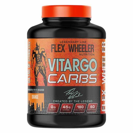 Flex Wheeler Nutrition Vitargo Carbs- Orange Flavour - 60 Servings