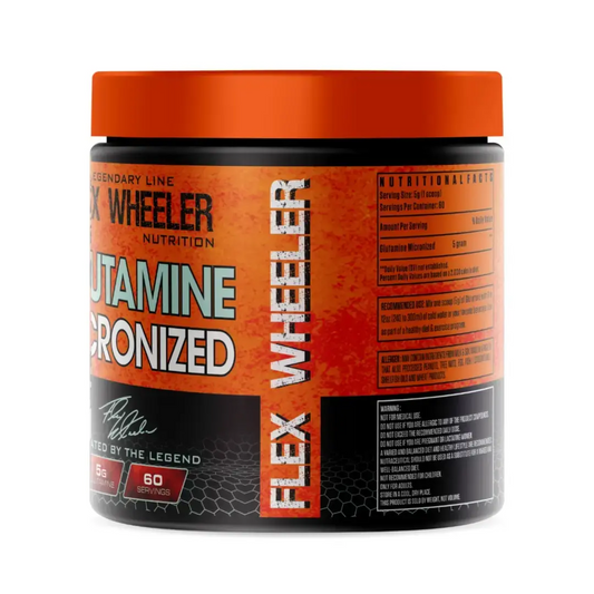 Flex Wheeler Nutrition- Legendary Line- Glutamine Micronised -300G - Ultimate Recovery Support