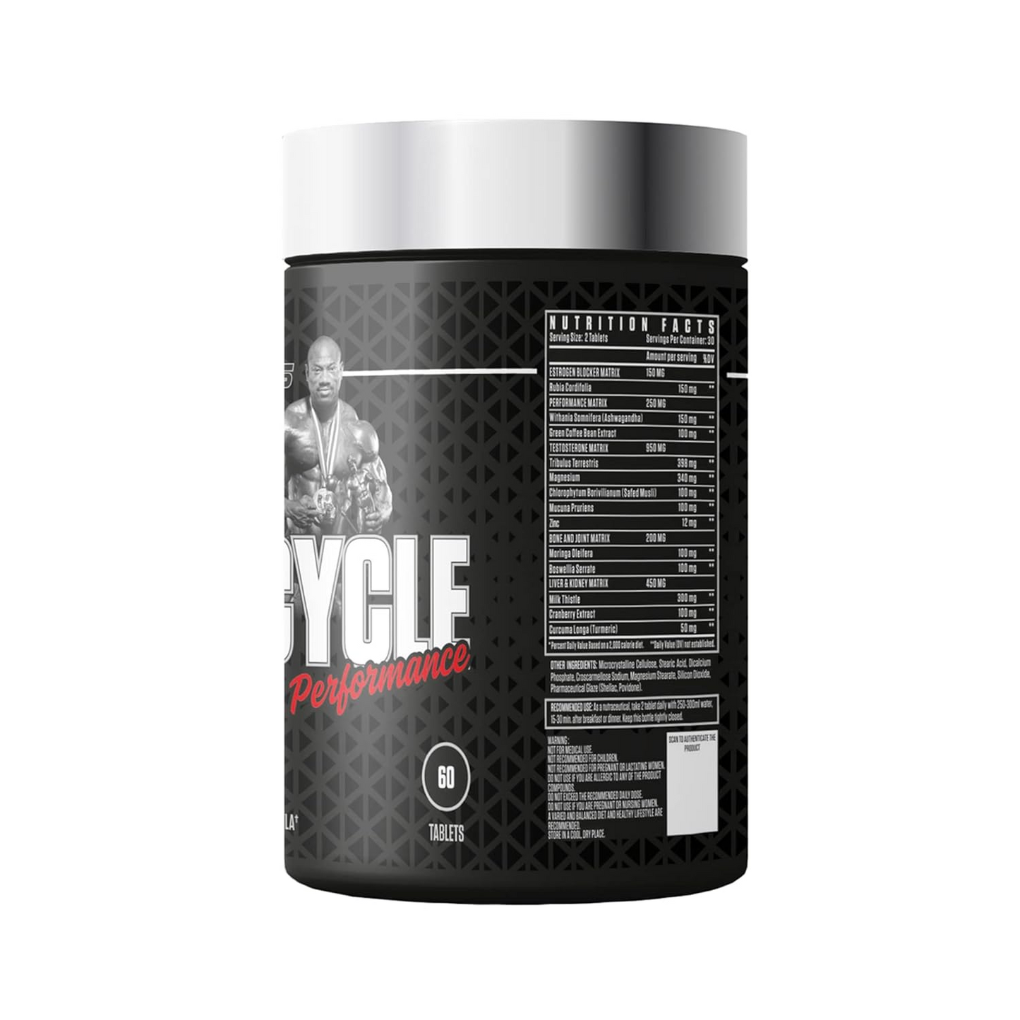 Dexter Jackson Black Series Post Cycle Performance - 60 Veg Capsules