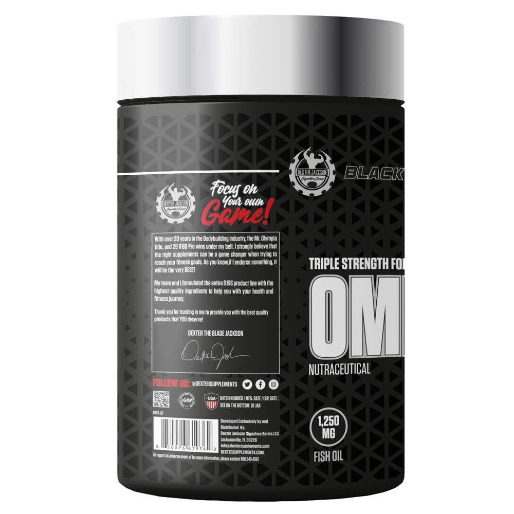 Pro Athlete Omega-3 – 400mg EPA for Inflammation + 300mg DHA for Cognitive Function. 90 Softgel Bottle. IFBB Approved for Competition Prep