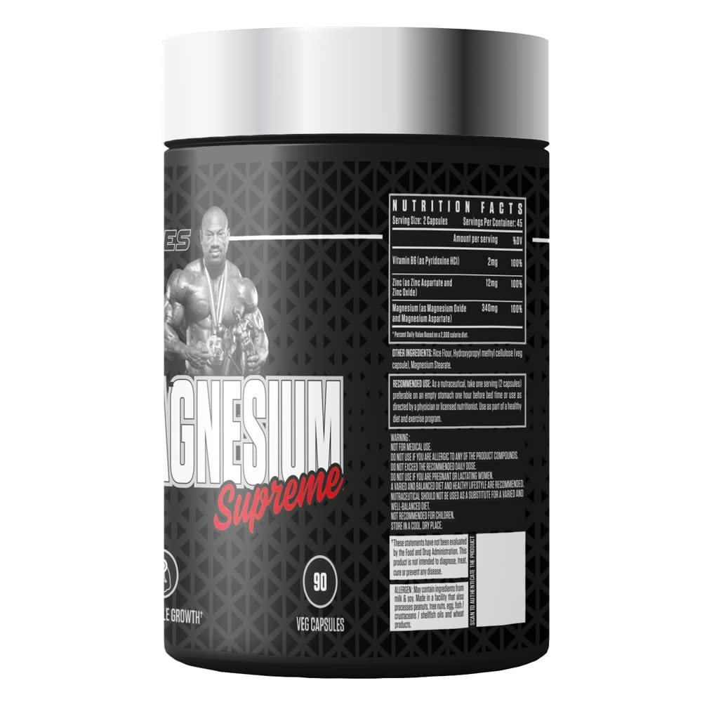 Dexter Jackson DJSS Black Series ZMA (Zinc & Magnesium Supreme) - 90 Caps