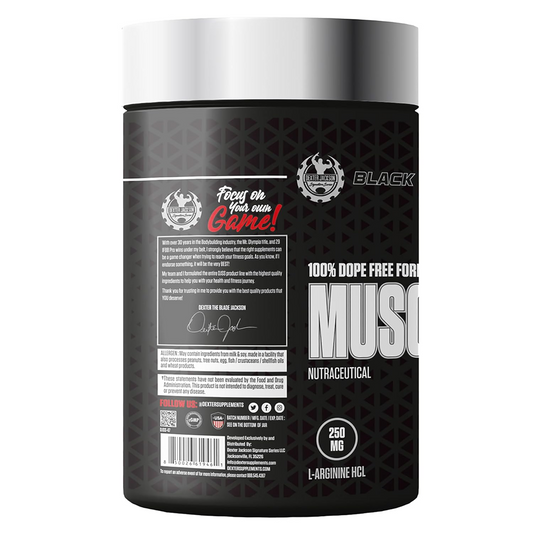 Dexter Jackson DJSS Black Series Muscle Gain Support-120 TABS