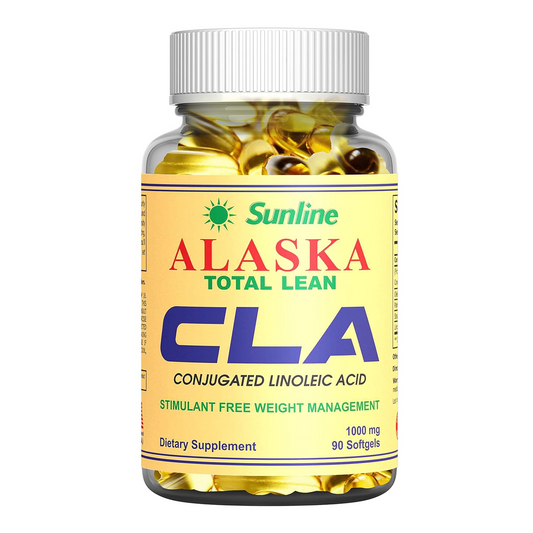 Sunline Alaska CLA | Total Lean | Dietary Supplement - 1000 Mg, 90 Softgels - Aids Natural Weight Management and Lean Muscle Support