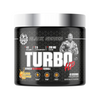 Black Series TURBO HP pre-workout in Blood Orange Flavor, 45 servings, designed to boost energy, strength, and mental focus