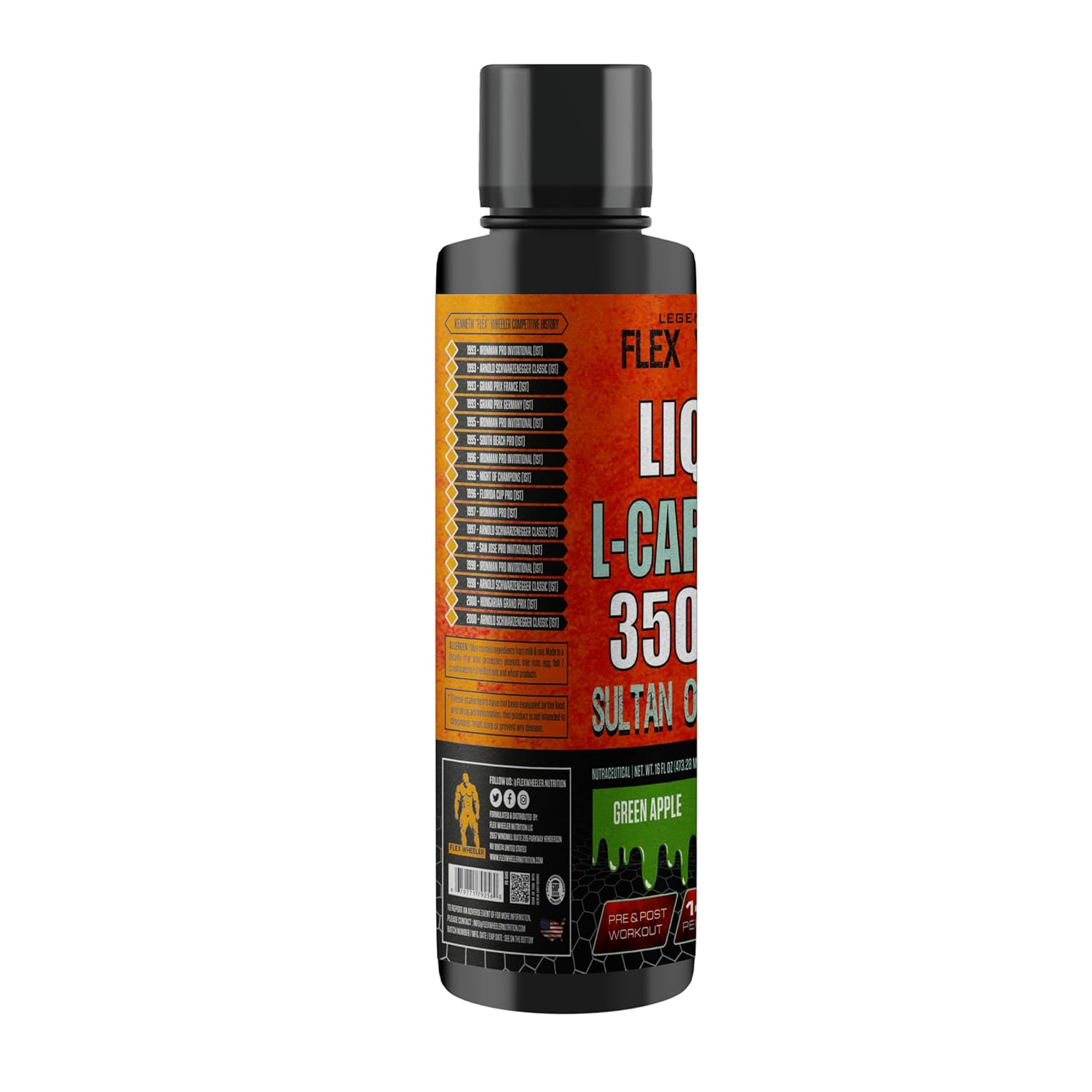 Flex Wheeler-Liquid L Carnitine-31 Servings-Fatburning & Energy Boost Triumph Nutrition Flex Wheeler-Liquid L Carnitine-31 Servings-Fatburning & Energy Boost Triumph Nutrition