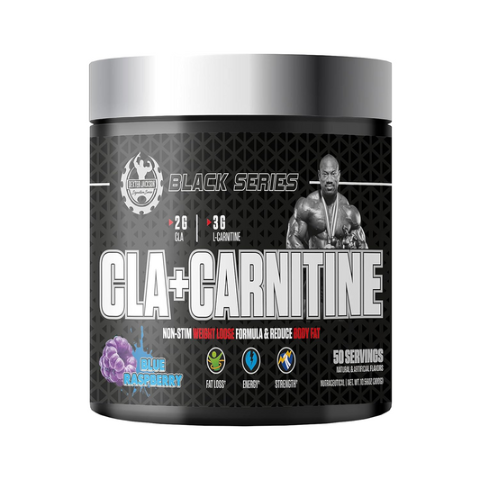 Dexter Jackson Black Series CLA + Carnitine – 50 Servings | Premium Fat-Burning & Weight Management Formula, front view