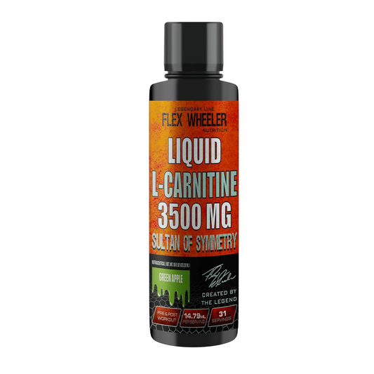 Flex Wheeler Nutrition L-Carnitine - 31 Servings (473ml) | Liquid Energy Boost and Fat Metabolism Support