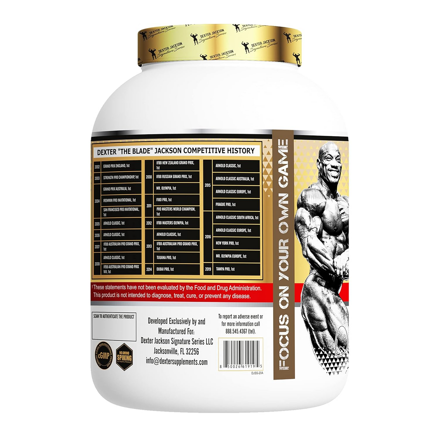 Dexter Jackson's Champion Mindset – 'Focus on Your Own Game' Philosophy. Track Record of 15+ Pro Wins Across 2008-2024 Competitive Seasons