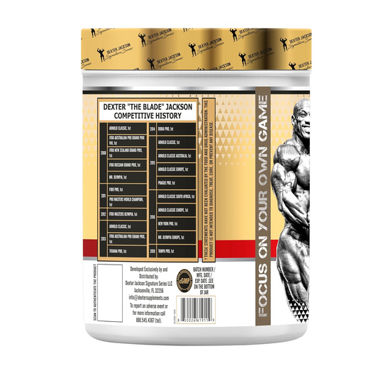Dexter 'The Blade' Jackson Bodybuilding Career Timeline – IFBB Pro Competition History from 2008 to 2024. 20+ Years of Elite Performance & Championships