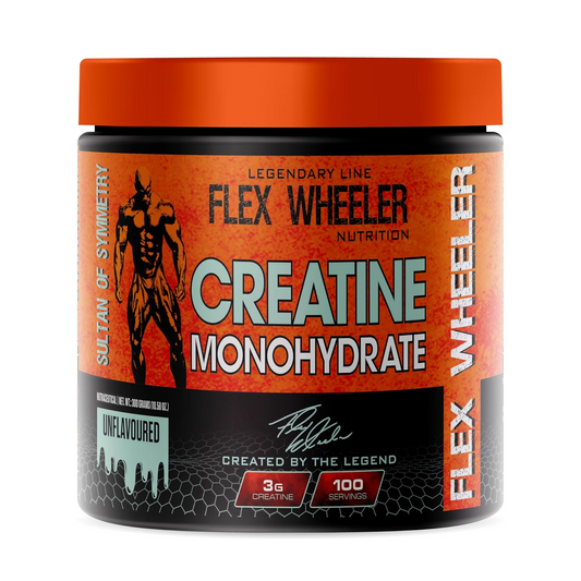 Flex Wheeler Creatine Monohydrate- 300 GM- For increased Strength and Gains & Recovery