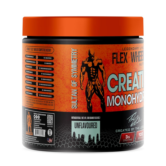 Flex Wheeler Creatine Monohydrate- 300 GM- For increased Strength and Gains & Recovery