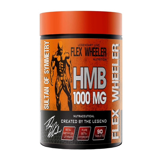 Flex Wheeler Nutrition - HMB 1000mg - 90 Tablets - Muscle Recovery & Growth Support