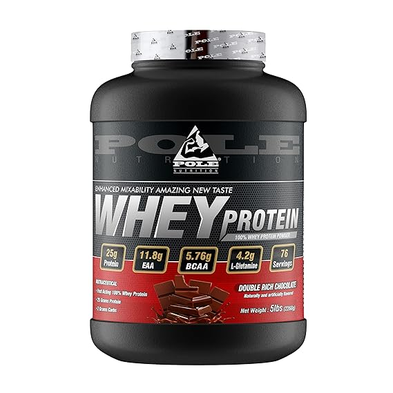 Premium Whey Protein Blend - Pole Nutrition's Double Rich Chocolate Formula with Isolate & Concentrate
