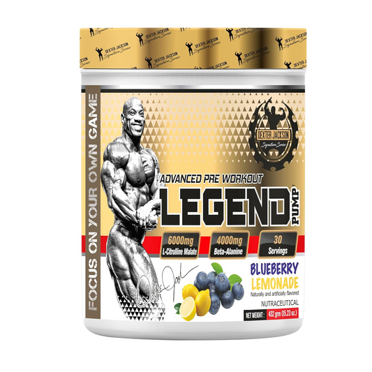 LEGEND Advanced Pre-Workout – 6000mg L-Citrulline Malate + 4000mg Beta Alanine per Scoop. With 200mg Caffeine, Creatine & Vasodilators for Extreme Energy & Pumps. 30 Servings