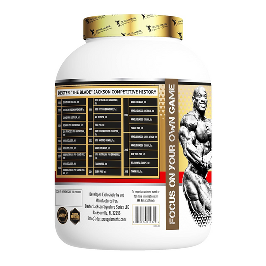Dexter Jackson Competitive History & Signature Supplement Line - Champion-Developed Performance Enhancers for Serious Athletes. Official Jackson Signature Series Merchandise