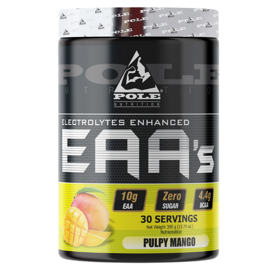 Pole Nutrition EAA Electrolytes -  Zero Sugar,  | 390g, 30 Servings | Premium Amino Acid & Hydration Formula