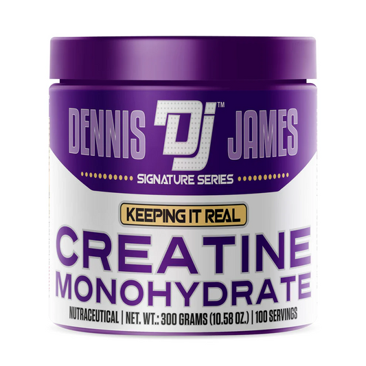 Dennis James Signature Series Creatine Monohydrate | 100 Servings, 300g | Premium Muscle & Endurance Supplement