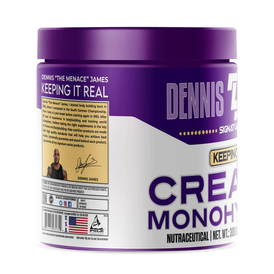 Dennis James Signature Series Creatine Monohydrate | 100 Servings, 300g | Premium Muscle & Endurance Supplement