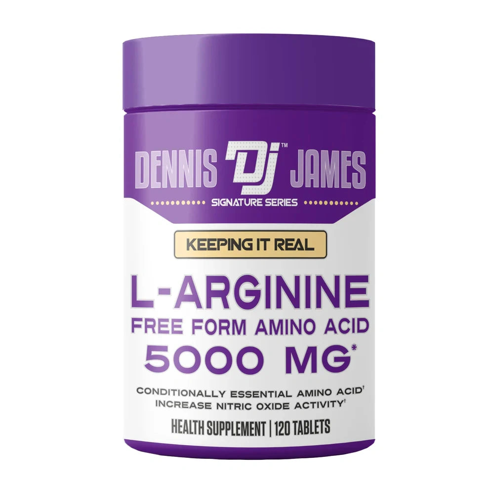 High-Dose L-Arginine – 5000mg | Cardiovascular Support, Nitric Oxide Boost & Performance Enhancement, front view