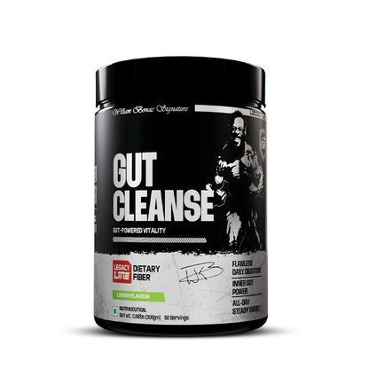 William Bonac-Gut Cleanse – High Fiber Digestive Detox With Chromium-50 Serving-Lemon Flavour