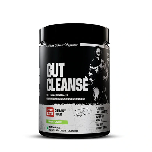 William Bonac-Gut Cleanse – High Fiber Digestive Detox With Chromium-50 Serving-Lemon Flavour