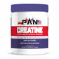 Container of PAN Creatine Monohydrate Powder on a white background