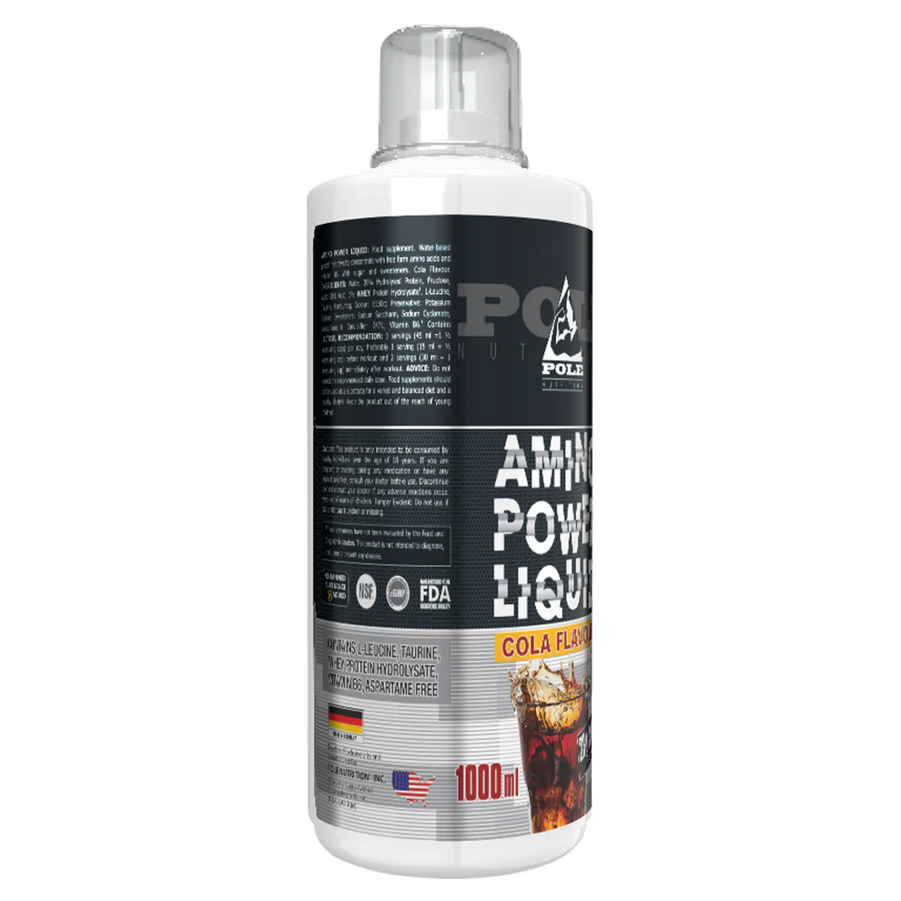 Refreshing Cola-Flavored Amino Acid Drink - Pole Nutrition's Liquid BCAAs for Gym & Endurance Athletes