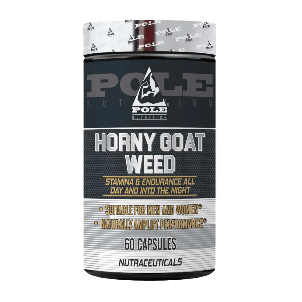 Pole Nutrition Horny Goat Weed- Enhanced stamina - 60 capsules