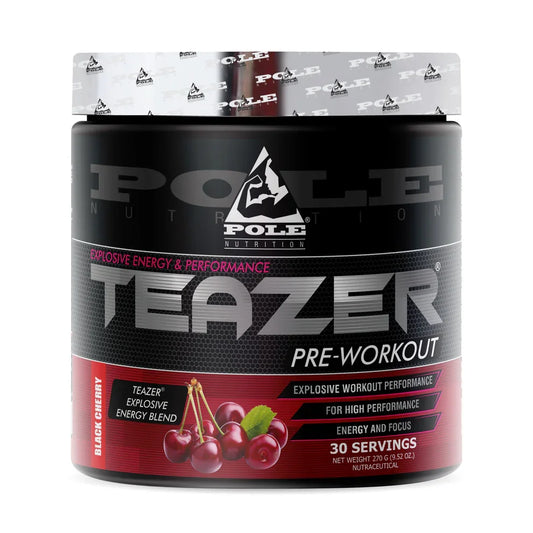 Pole Nutrition Teazer Pre-Workout for High Performance- 270gm- 30 Servings