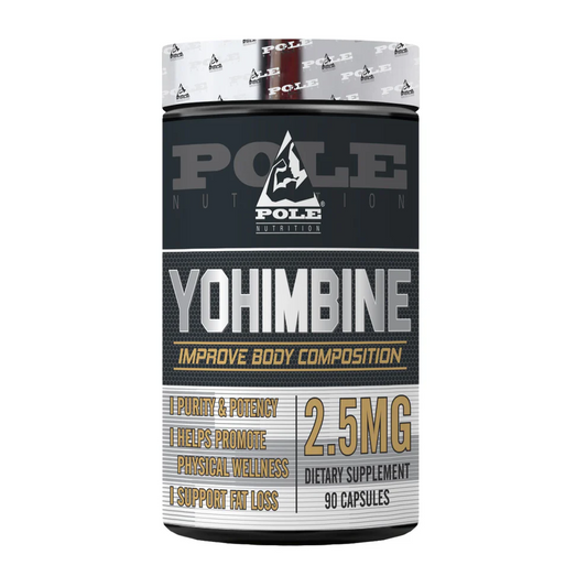Pole Nutrition Yohimbine HCL 2.5 MG | 90 Capsules-Fat loss Support & Wellness