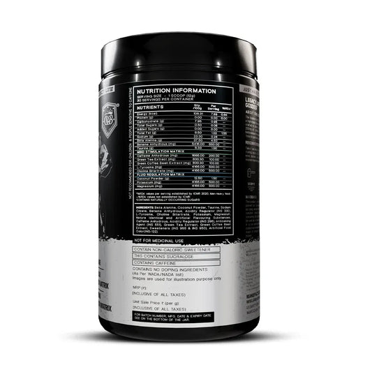 William Bonac Legacy Line- The Goddest-High Stim Preworkout  360gm- 30 Servings
