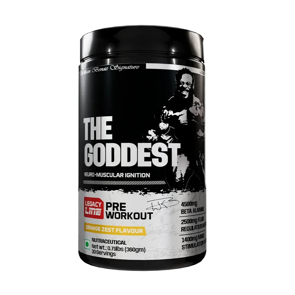 William Bonac Legacy Line- The Goddest-High Stim Preworkout  360gm- 30 Servings
