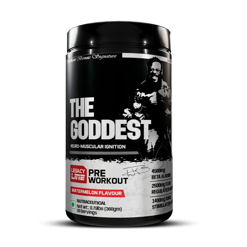 William Bonac Legacy Line- The Goddest-High Stim Preworkout  360gm- 30 Servings