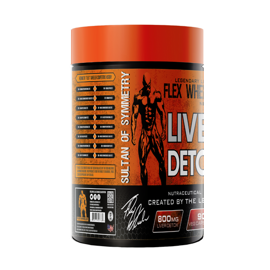 Flex Wheeler Nutrition Liver Detox - 90 Veg Capsules