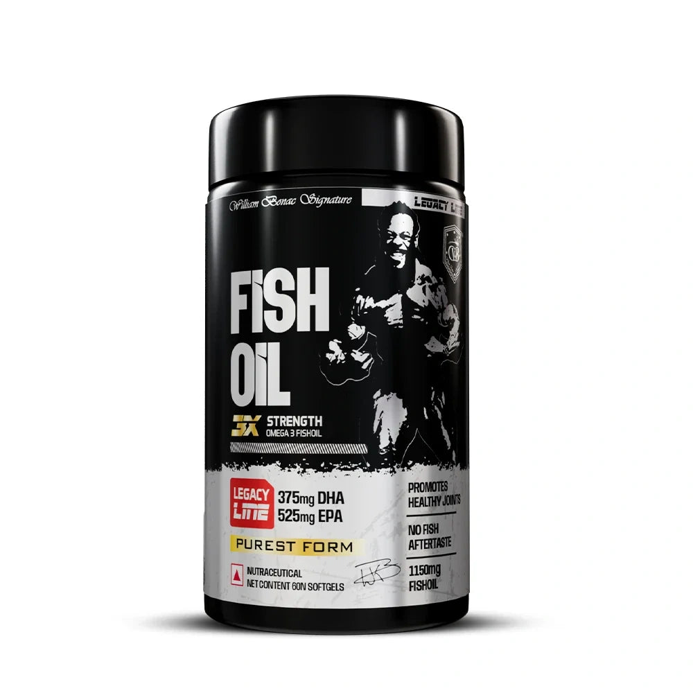 william bonac legacy line omega 3 fishoil frontview