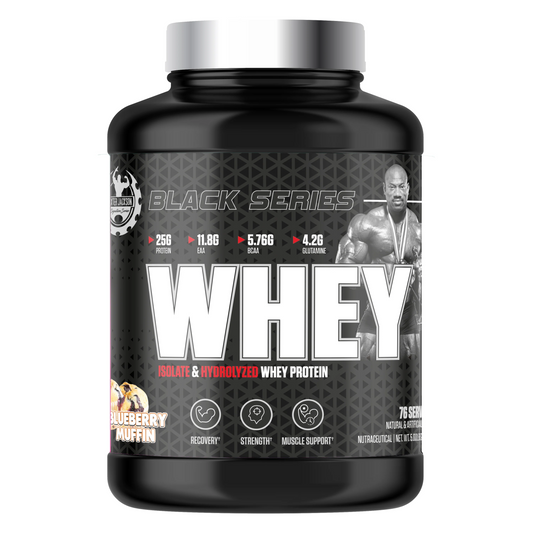Dexter Jackson DJSS  Black Series Whey Protein  | 76 Servings, 5 Lbs.