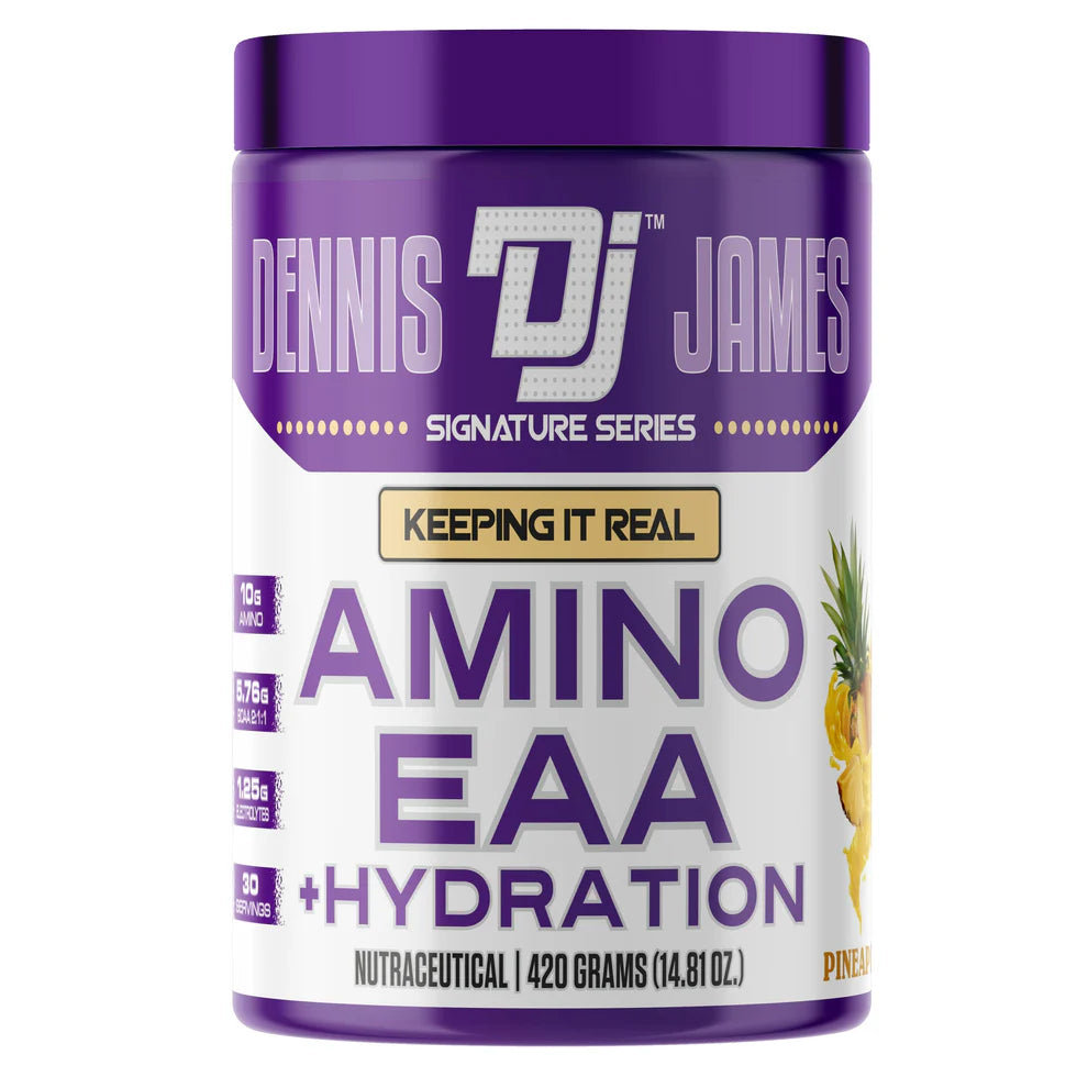 Dennis James Signature Series Amino EAA+ Hydration – Elite Muscle Recovery, Performance & Hydration Formula