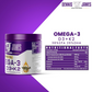 Dennis James Premium Omega-3 Fish Oil – Heart, Joint & Brain Support-sideview