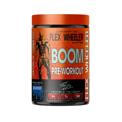 Flex Wheeler Pre-Workout Supplement - 60 Servings (4 Flavors)
Advanced Energy & Performance Formula