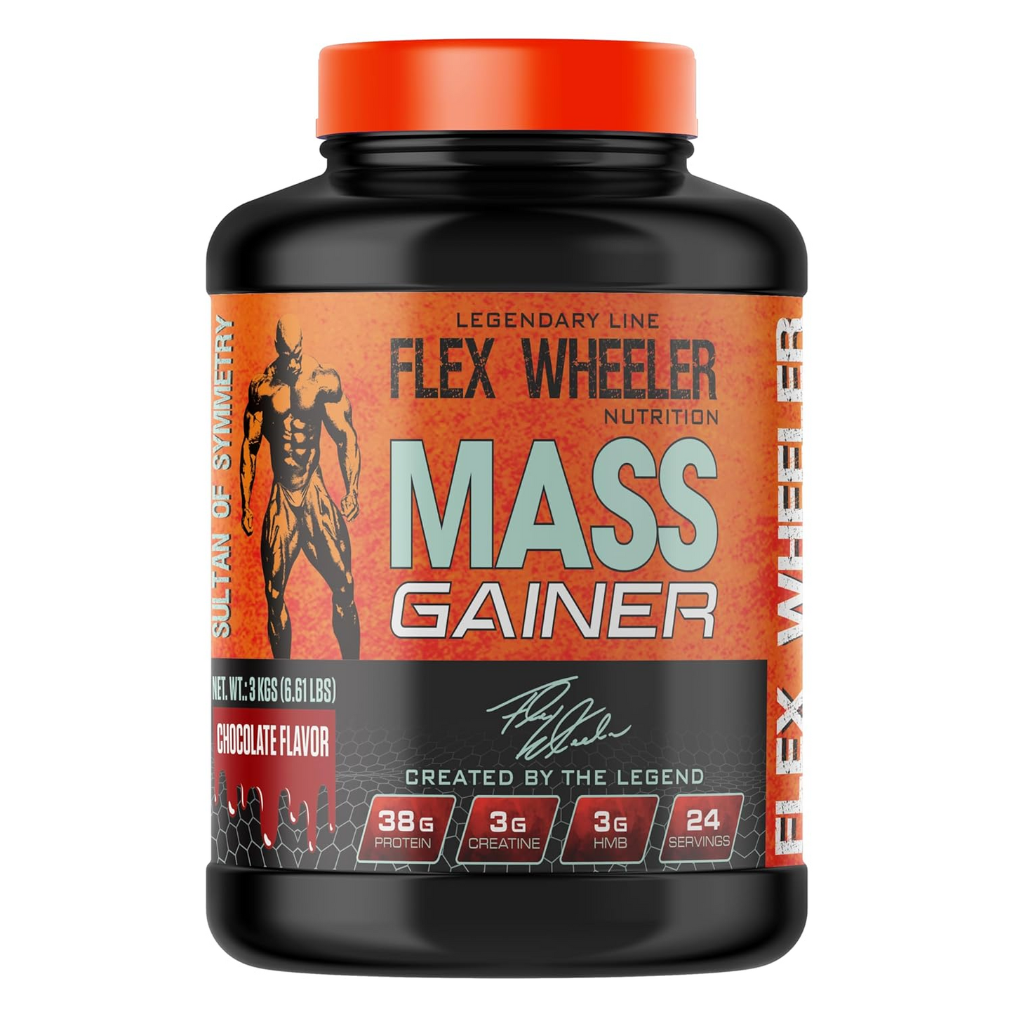 Flex Wheeler Mass Gainer | Chocolate | 3kg (6.61lbs) | Hardgainer’s Dream Formula
FROM 5X MR. OLYMPIA FLEX WHEELER – THE ULTIMATE CALORIC WEAPON