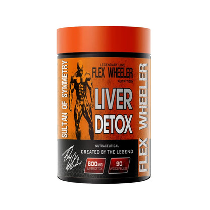 Flex Wheeler Liver Detox | 90 Vegan Capsules | Natural Cleanse & Support
THE OLYMPIAN'S SECRET FOR PEAK METABOLIC PERFORMANCE