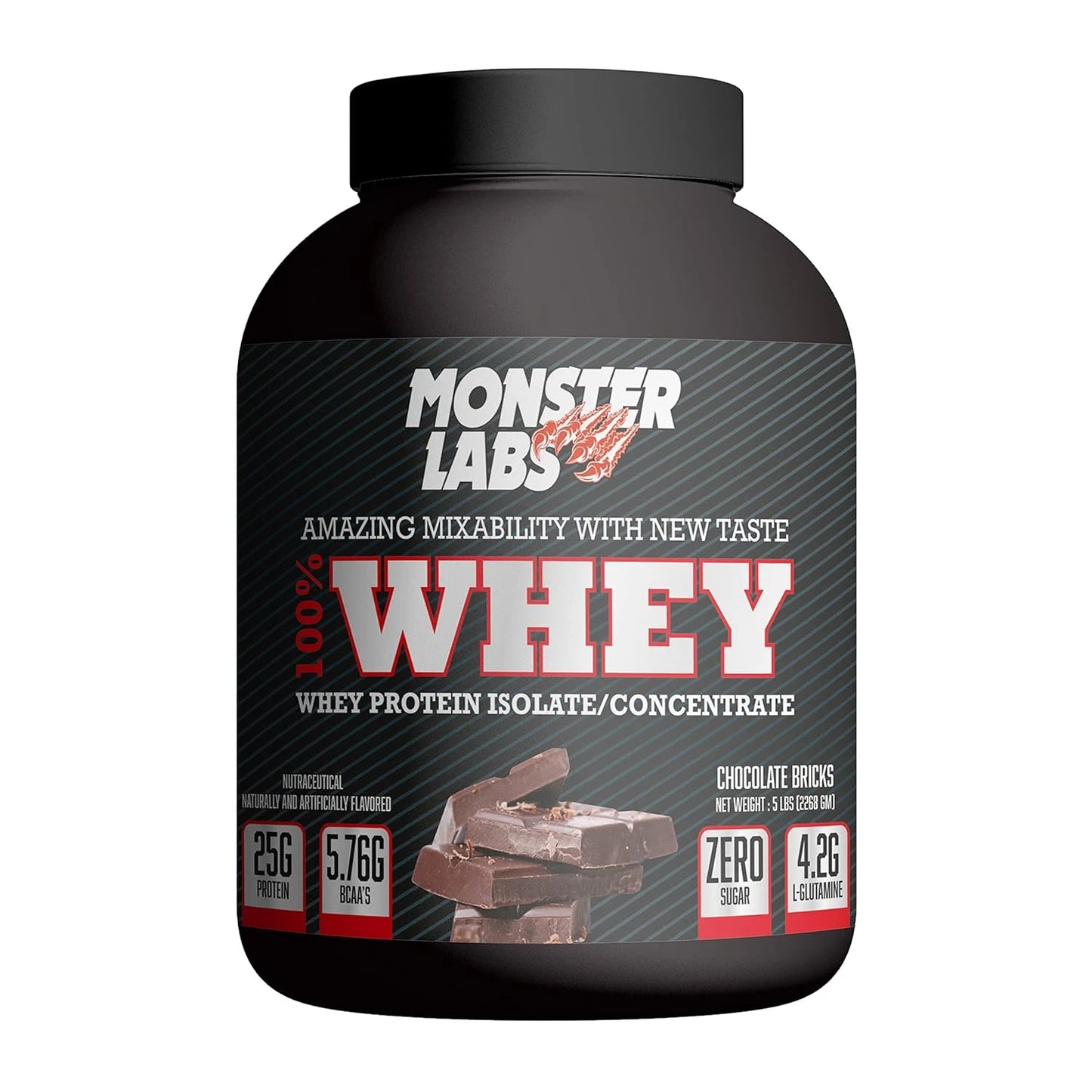 monsterlabs-100%whey-isolate-concentrate-zerosugar-frontview
