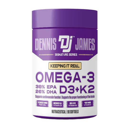 Dennis James Signature Series Omega-3 Fish Oil 180 Softgels | Premium EPA & DHA Blend