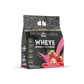 pole nutrition whey protein 1o lbs-strawberry icecream flavour-front view-illustration in white background