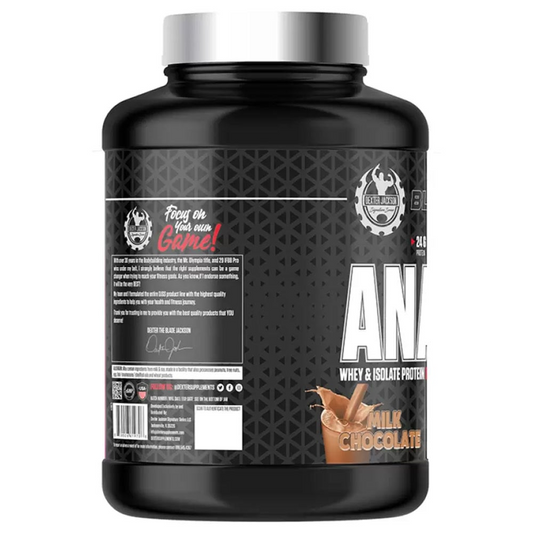 Anabolic Recovery Whey – Fast-Absorbing Milk Chocolate Protein with BCAAs. 5lb Black Series Tub for Post-Training Muscle Repair. Mixes Instantly