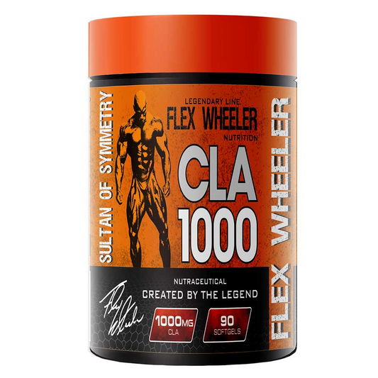 Flex Wheeler Nutrition CLA 1000 MG - 90 Capsules | For Weight Management and Lean Muscle Support