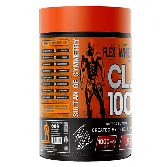 Flex Wheeler Nutrition CLA 1000 MG - 90 Capsules | For Weight Management and Lean Muscle Support